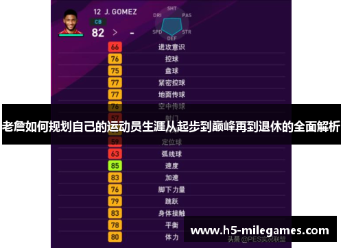 老詹如何规划自己的运动员生涯从起步到巅峰再到退休的全面解析