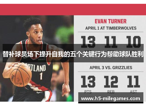 替补球员场下提升自我的五个关键行为帮助球队胜利