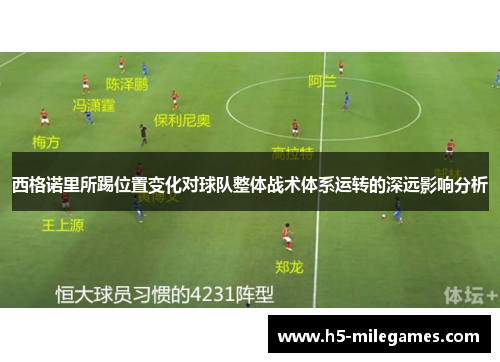 西格诺里所踢位置变化对球队整体战术体系运转的深远影响分析